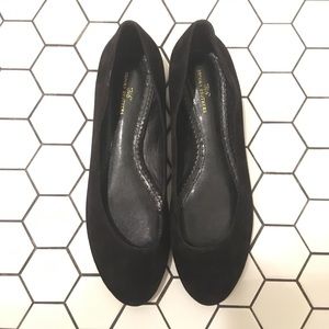Brooks Brothers Suede Ballet Flats